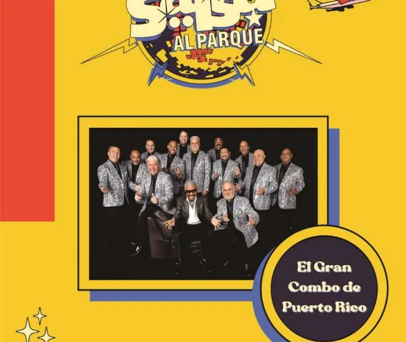 Con El Gran Combo de Puerto Rico, Salsa al Parque regresa al Simón Bolívar.
