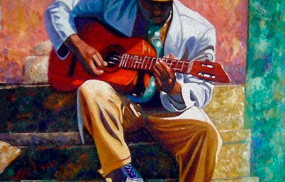 LA MÁGICA GUITARRA DEL VIEJO MIGUEL.