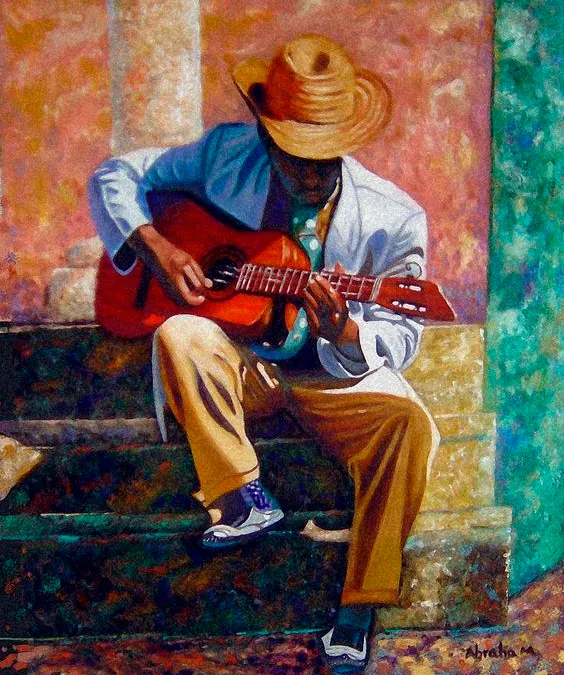 LA MÁGICA GUITARRA DEL VIEJO MIGUEL.