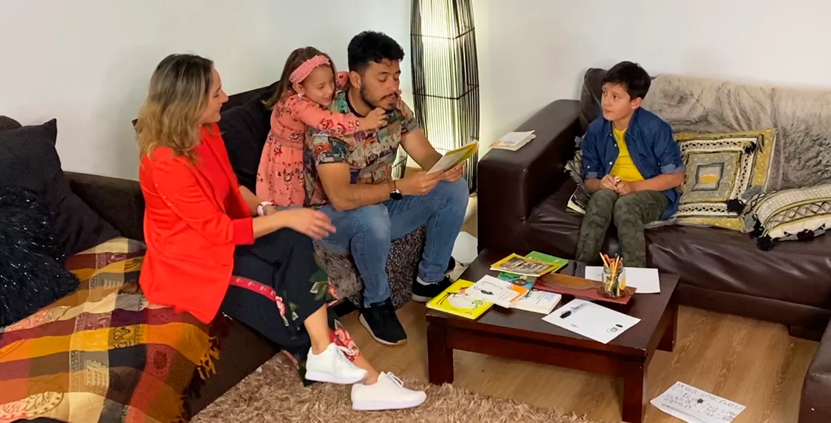 Lectura en mi casa, un espacio para compartir en familia