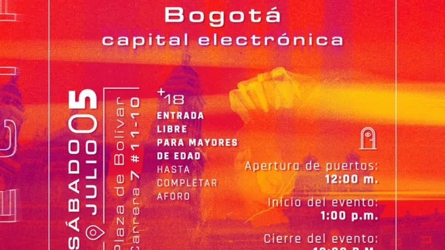 Llega la fiesta electrónica a cielo abierto en Bogotá, Monumentum 2025