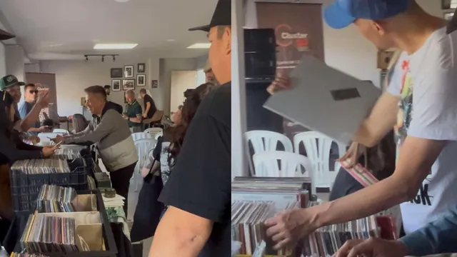 El Clúster DJ de Asobares rindió tributo al vinilo.