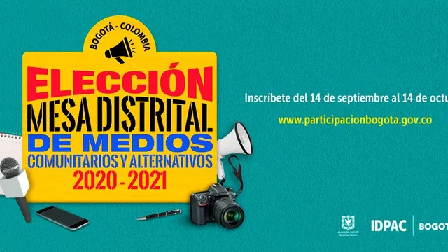 ELECCIÓN MESA DISTRITAL DE MEDIOS COMUNITARIOS Y ALTERNATIVOS 2020 – 2021
