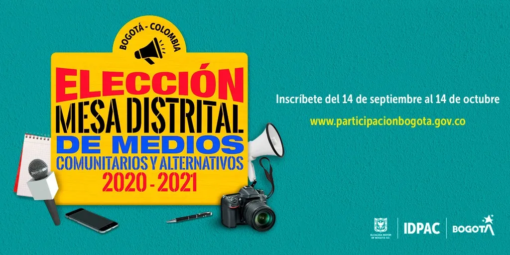 ELECCIÓN MESA DISTRITAL DE MEDIOS COMUNITARIOS Y ALTERNATIVOS 2020 – 2021