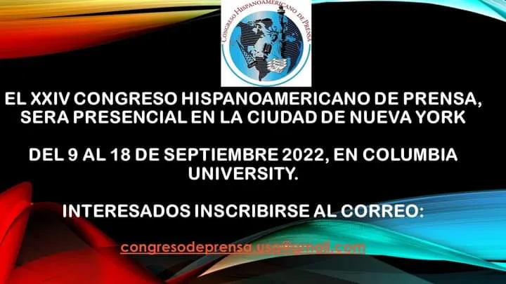 Preparativos del magnífico Cónclave Internacional del Congreso Hispanoamericano de Prensa.
