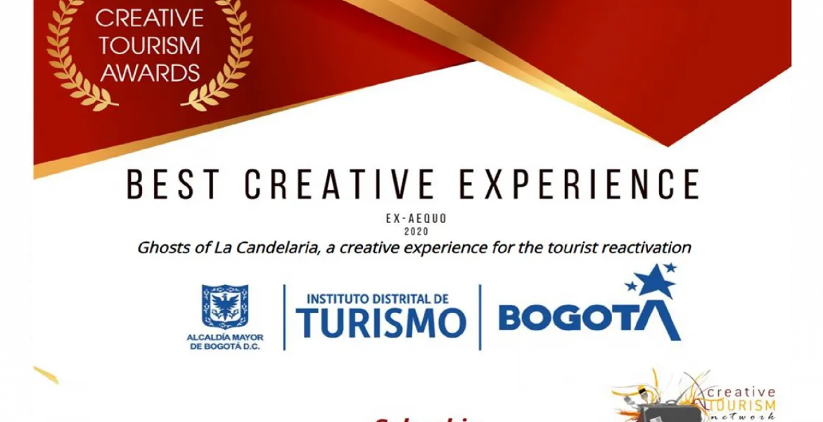 Bogotá ganó premio internacional “Best Creative Experience”.