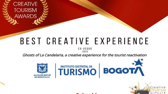 Bogotá ganó premio internacional “Best Creative Experience”.