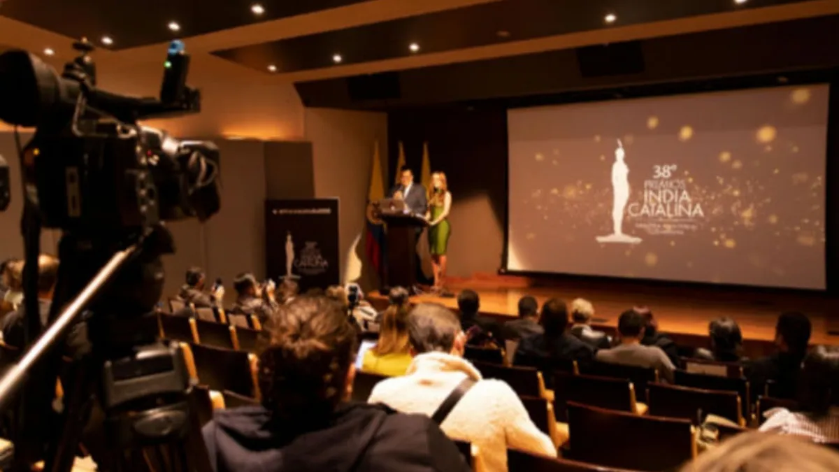LOS NOMINADOS A LA EDICIÓN 38 DE LOS PREMIOS INDIA CATALINA DE LA INDUSTRIA AUDIOVISUAL COLOMBIANA
