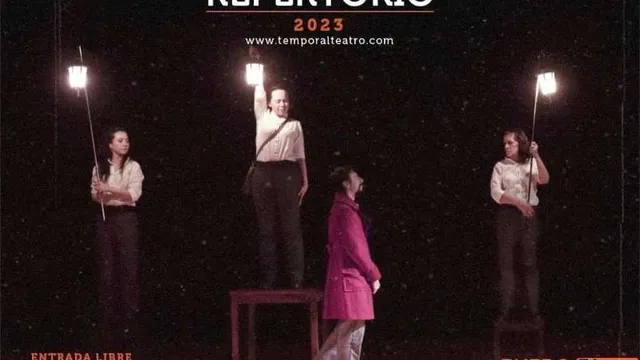 Teatro Temporal 11 años en escena contando lo incontable 
Lanzamiento temporada de repertorio 2023